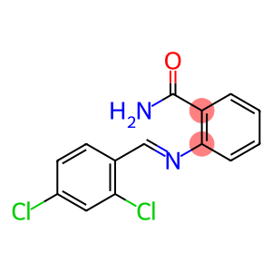 2-[(2,4-dichlorobenzylidene)amino]benzamide