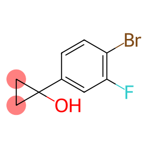 1-(4-bromo-3-fluorophenyl)cyclopropan-1-ol