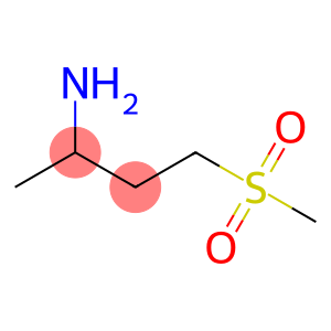 2-Butanamine, 4-(methylsulfonyl)-