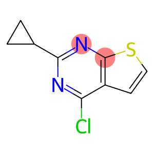 4-Chloro-2-cyclopropylthieno[2,3-d]pyrimidine