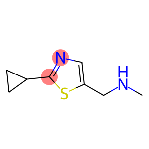 [(2-Cyclopropyl-1,3-thiazol-5-yl)Methyl](Methyl)aMine