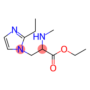 3-(2-乙基-1H-咪唑-1-基)-2-(甲氨基)丙酸乙酯