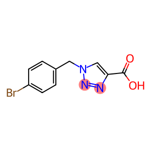 1H-1,2,3-Triazole-4-carboxylic acid, 1-[(4-bromophenyl)methyl]-