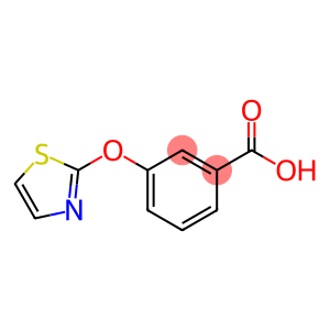 Benzoic acid, 3-(2-thiazolyloxy)-