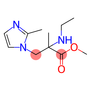 2-(乙基氨基)-2-甲基-3-(2-甲基-1H-咪唑-1-基)丙酸甲酯