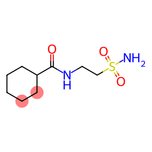 N-(2-氨磺酰基乙基)环己烷甲酰胺