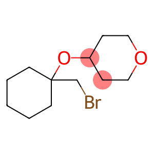 2H-Pyran, 4-[[1-(bromomethyl)cyclohexyl]oxy]tetrahydro-