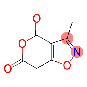 4H-Pyrano[3,4-d]isoxazole-4,6(7H)-dione,3-methyl-(9CI)