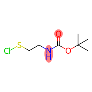 Carbamic acid, [2-(chlorothio)ethyl]-, 1,1-dimethylethyl ester (9CI)