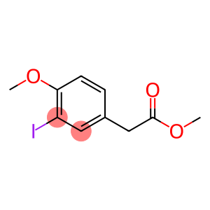 Benzeneacetic acid, 3-iodo-4-methoxy-, methyl ester