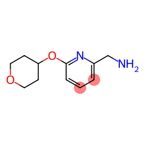 [6-(Oxan-4-yloxy)pyridin-2-yl]methanamine
