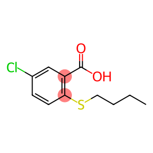 2-(butylsulfanyl)-5-chlorobenzoic acid