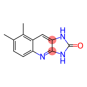 2H-Imidazo[4,5-b]quinolin-2-one, 1,3-dihydro-7,8-dimethyl-