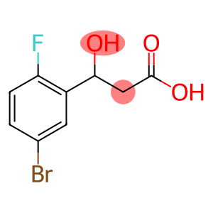 3-(5-溴-2-氟苯基)-3-羟基丙酸