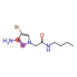 2-(3-氨基-4-溴-1H-吡唑-1-基)-N-丁基乙酰胺