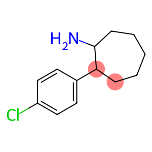 2-(4-Chlorophenyl)cycloheptan-1-amine