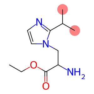 Ethyl 2-amino-3-(2-isopropyl-1h-imidazol-1-yl)propanoate