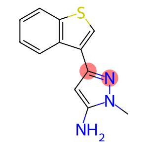 3-(苯并[B]噻吩-3-基)-1-甲基-1H-吡唑-5-胺