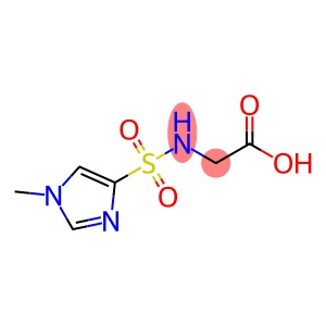 2-(1-methyl-1H-imidazole-4-sulfonamido)acetic acid