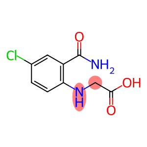 2-[(2-carbamoyl-4-chlorophenyl)amino]acetic acid