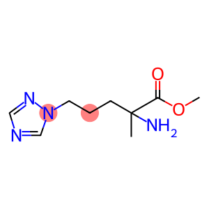 2-氨基-2-甲基-5-(1H-1,2,4-三唑-1-基)戊酸甲酯