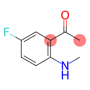 Ethanone, 1-[5-fluoro-2-(methylamino)phenyl]- (9CI)