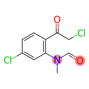 N-[5-chloro-2-(2-chloroacetyl)phenyl]-N-methylformamide