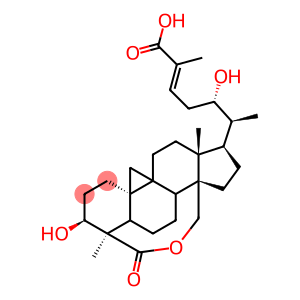 9,19-Cyclolanost-24-ene-26,28-dioicacid, 3,22-dihydroxy-, d-lactone, (3b,4a,22S)- (9CI)