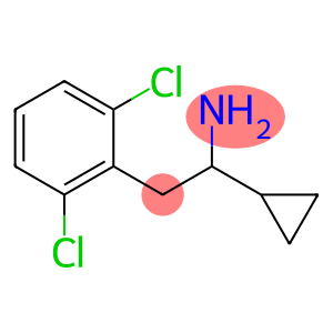 1-CYCLOPROPYL-2-(2,6-DICHLOROPHENYL)ETHAN-1-AMINE