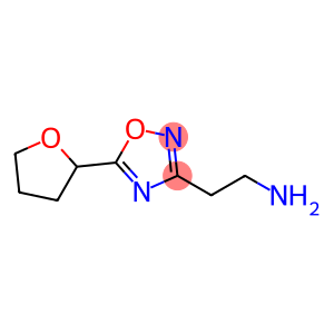 2-(5-(tetrahydrofuran-2-yl)-1,2,4-oxadiazol-3-yl)ethanamine hydrochloride