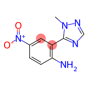 2-(1-Methyl-1h-1,2,4-triazol-5-yl)-4-nitroaniline