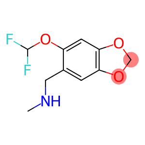 {[6-(difluoromethoxy)-2H-1,3-benzodioxol-5-yl]methyl}(methyl)amine