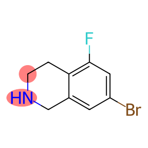 7-溴-5-氟-1,2,3,4-四氢异喹啉