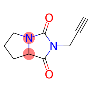 1H-Pyrrolo[1,2-c]imidazole-1,3(2H)-dione,tetrahydro-2-(2-propynyl)-(9CI)