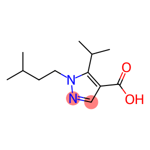 1-(3-methylbutyl)-5-(propan-2-yl)-1H-pyrazole-4-carboxylic acid