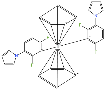 双(1-(2,4-二氟苯基)-3-吡咯基)二茂钛