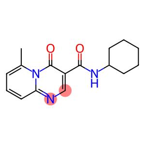 N-cyclohexyl-2-methyl-10-oxo-1,7-diazabicyclo[4.4.0]deca-2,4,6,8-tetra ene-9-carboxamide