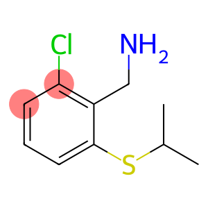 (2-Chloro-6-(isopropylthio)phenyl)methanamine