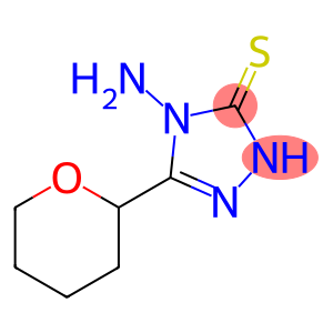 4-amino-3-(oxan-2-yl)-4,5-dihydro-1h-1,2,4-triazole-5-thione