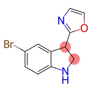 2-(5-溴二氢吲哚-3-基)噁唑