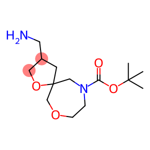 tert-butyl 3-(aminomethyl)-1,10-dioxa-7-azaspiro[4.6]undecane-7-carboxylate