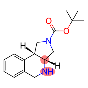 Cis-(3aR,9bR)-叔-丁基 3,3a,4,5-四氢-1H-吡咯并[3,4-c]异喹啉-2(9bH)-甲酸基酯