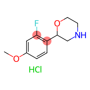 2-(2-fluoro-4-methoxyphenyl)morpholinehydrochloride