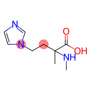 1H-Imidazole-1-butanoic acid, α-methyl-α-(methylamino)-