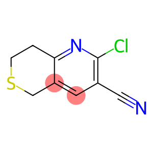 5H-Thiopyrano[4,3-b]pyridine-3-carbonitrile, 2-chloro-7,8-dihydro-