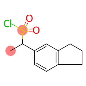 1-(2,3-二氢-1H-茚-5-基)乙烷-1-磺酰氯