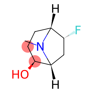 8-Azabicyclo[3.2.1]octan-2-ol,6-fluoro-8-methyl-,(2-exo,6-endo)-(9CI)