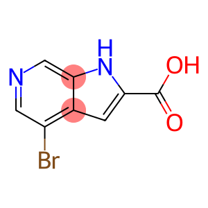 4-溴-1H-吡咯并[2,3-c]吡啶-2-羧酸