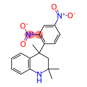 4-{2,4-bisnitrophenyl}-2,2,4-trimethyl-1,2,3,4-tetrahydroquinoline