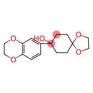 8-(2,3-dihydrobenzo[b][1,4]dioxin-6-yl)-1,4-dioxaspiro[4.5]decan-8-ol